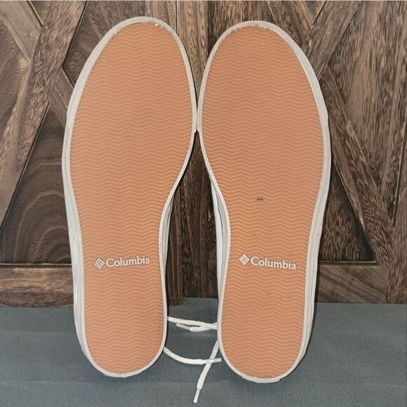 Columbia Vulc N Vent Boater Topsider Lace Shoes Seaside White Men's Size 14 - Picture 12 of 13